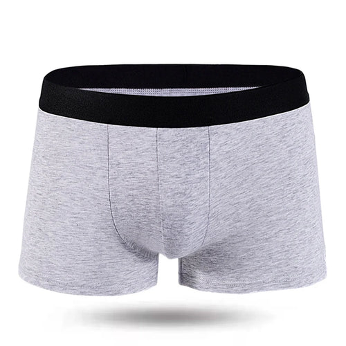 10Pcs Pack Men Panties Solid Color Underwear Male Brand Boxer And Underpants For Homme Luxury Set Shorts Box Slip Kit